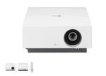 Lg Cinebeam HU810P 4K Smart Home Theater Projector - White. Fixed Price $1000.00.