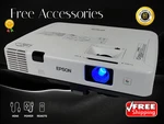 Professional-quality Epson Powerlite 1950 3LCD Projector 4500 Lumens 2160P W/kit. Fixed Price $514.67.