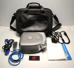 Dell 1200MP Gray Silver Dlp Svga Portable Projector Complete With Case EL4622. Fixed Price $49.94.