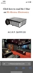 LK990 High Definition Multimedia Inferface Indoor/ Outdoor Lasor Projector. Fixed Price $1500.00.