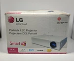 New Lg PA75U-JE Led Projector Portable Wxga Hdmi Usb Bluetooth Home Theater. Fixed Price $319.99.