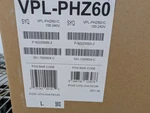 New, Sony, VPL-PHZ60, 6000-LUMEN Wuxga Laser 3 Lcd Projector. Fixed Price $1750.00.