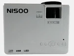 Nisoo M10 Mini Projector With Wifi Bluetooth For Home Entertainment. Fixed Price $60.00.