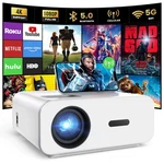 Hompow F1 4K Support Mini Portable Led Projector With Wi-fi & Bluetooth New. Fixed Price $75.50.