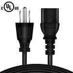 Ul 5FT 3 Prong Ac Power Cord Lead For Sony KDL-40S2010 Tv/ VPLHW45ES Projector. Fixed Price $7.13.