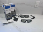 Lot Of 2 Epson ELPGS03 Active 3D Glasses With Charger. Fixed Price $50.00.