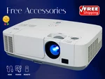 3LCD Projector 4000 Ansi Professional Wxga Accepts 4K Signal Hdmi Usb W/bundle. Fixed Price $135.11.