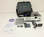 Benq MX615 Dlp 2700 Lumens 1024X768 4:3 3D Projector 41-HOURS Case & Remote ++. Fixed Price $159.95.