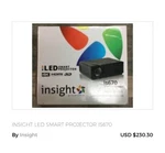 IS670 Smart Projector Led. Fixed Price $200.00.