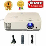 Nec ME331X 3LCD Projector Portable 3300 Lumens 1080P Conference Room W/bundle. Fixed Price $125.80.