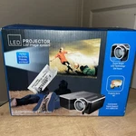Led Projector Lcd Image System Entertainment Up 60" * Usb & Sd, A/v. Fixed Price $27.99.