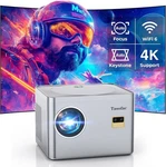 Tasofac Native 1080P Full Hd Projector With Bluetooth Home Theater. Fixed Price $56.00.