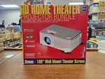 Rca 1080P Streaming Ready 100" Screen Bluetooth 5.1 Hdmi Remote - Home Projector. Fixed Price $39.95.