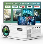 1080P Lcd Projector Movie Home Theater Cinema Hdmi 250" Display. Fixed Price $20.22.