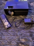 Gpx Mini Projector With Bluetooth Projection 4K Firestick And Speaker. Fixed Price $62.99.