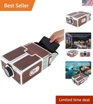 Compact Home Entertainment Mini Projector - Perfect For Parties And Relaxation. Fixed Price $30.99.