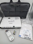 Epson Powerlite 1771W Lcd Portable Projector, Carrying Case & Accessories. Fixed Price $175.00.
