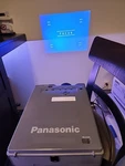 Vintage Panasonic PT-L555U Lcd Digital Projector With Case No Remote Works Great. Fixed Price $79.99.