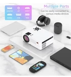 Roconia 5G Wifi Bluetooth Nativ 1080P 9800LM Fhd 4K Movie Projector Q6 & Screen. Fixed Price $79.00.
