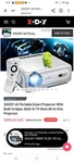 XGODY-SAIL-1 4K Support Smart Projector Android 11.0. Fixed Price $100.00.
