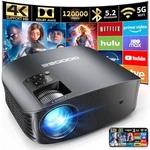 Goodee Projector 4K Wifi Bluetooth Fhd 1080P Mini - Titanium Gray. Fixed Price $92.14.