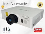 Reliable Christie LW551I 3LCD 4K Projector Eco Mode 5500 Lumens 2160P W/bundle. Fixed Price $565.25.