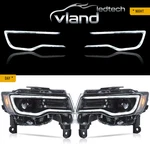 Vland Full Led Projector Headlights Seq For Jeep Grand Cherokee 2014-2022 WK2. Fixed Price $354.60.