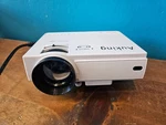 Auking Model A008 White Portable Led Hdmi/usb Mini Projector. Fixed Price $12.99.