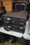 Panasonic Wxga 6000 (PT-DW7000U-K) 3 Dlp Home Theater Video Projector W/lamps. Fixed Price $292.50.