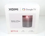 Xgimi / Google Tv - Mogo 2 Plus 1080P Portable Dlp Projector Auto Focus. Fixed Price $195.00.