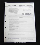 Original Sharp XG-E690UB Lcd Projector Service Manual. Fixed Price $14.95.