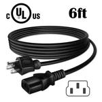 Pwron Ul 6FT Ac Power Cord Cable Lead For Benq PE7800 Dlp Projector 3-PRONG Plug. Fixed Price $12.69.