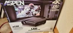 Aspen Projection A150 Led Smart Projector Hdmi 1920X1080 4K 3D. Fixed Price $180.00.