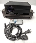 Tronfy Led Projector - Hd Vga Capable Adjustable Wood Stand Works. Fixed Price $39.99.