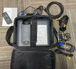 Viewsonic Ldc Projector W/ Case & Cords - PJ656. Fixed Price $59.99.