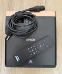 Epson EF-100B Lcd Hdmi Desktop Projector Black Copper W/ Remote & Power Cable. Fixed Price $280.00.