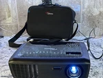 Optoma 150S Projector Bundle W/cords No Remote. Tested! In Great Condition!. Fixed Price $35.00.