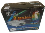 Oracle - 800 Digital High Definition Entertainment Lcd Projector W/ Blu Ray. Fixed Price $59.99.