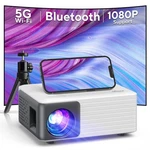 Mini Projector With Wifi And Bluetooth, Akiyo 1080P Supported .... Fixed Price $67.45.