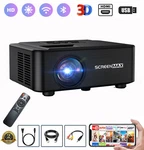 4K Projector 50000LMS 1080P 3D 5G Wifi Bluetooth Video Home Theater 230" Display. Fixed Price $79.99.