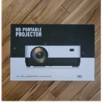 Wsky H2 Portable Home Theater Projector In Brown Hdmi (open Box) Usb Vga Av. Fixed Price $57.60.