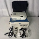 Epson Lcd Projector Ex 31 Model: H309A With Remote, Cords, Bag - Tested. Fixed Price $50.00.