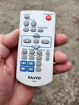 Sanyo Cxzr Remote For Projector PLC-XW200K, PLC-XW250, PLC-XU301A, PLC-XU106. Fixed Price $25.00.
