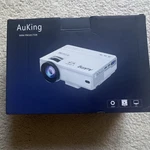 Auking Mini Desktop Projector 1080P Lcd Portable White Hdmi Vga Usb Av. Fixed Price $30.00.
