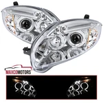 Projector Headlights Fits 2006-2012 Mitsubishi Eclipse Led Halo Clear Left+right. Fixed Price $187.49.