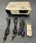 Epson Powerlite Home Cinema 640 3LCD Projector Model H801A - 106 Hours. Fixed Price $264.99.