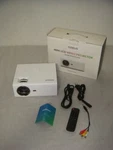 Azeus Mini Lcd 5000 Lux 1920X1080P Video Projector RD-822 With Bulit Sound. Fixed Price $69.99.