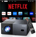 4K Smart Projector With Netflix, Dolby Audio, Wifi 6 & Bluetooth 5.3. Fixed Price $383.99.