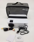Jifar Led-portable Projector H6 4K 1080P Uhd White Excellent Condition. Fixed Price $89.00.