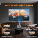 Huanletou Portable 1080P Projector 4K 180 Stand Auto Keystone A18 - White. Fixed Price $86.12.